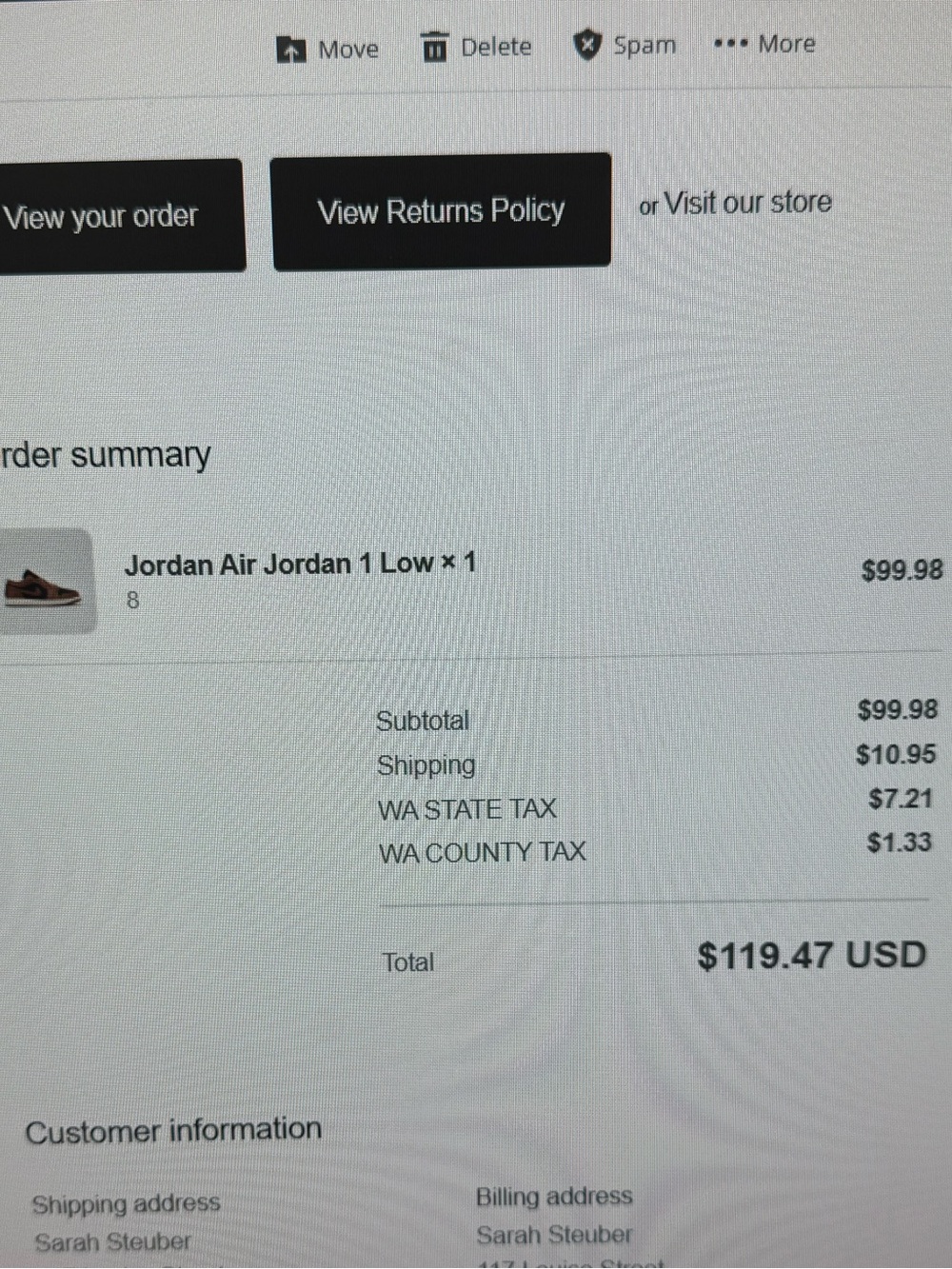 Women’s Air Jordans Low Dunks - Picture 11 of 11